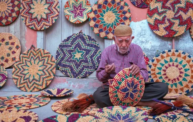 Hatay’da Buğday Sapından Sanat Eserleri