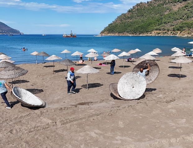 Antalya'nın turistik Adrasan ve Olimpos sahilleri sezona hazırlanıyor