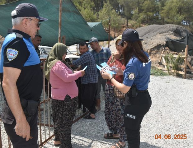 Bozyazı'da kurban pazarında denetim yapıldı