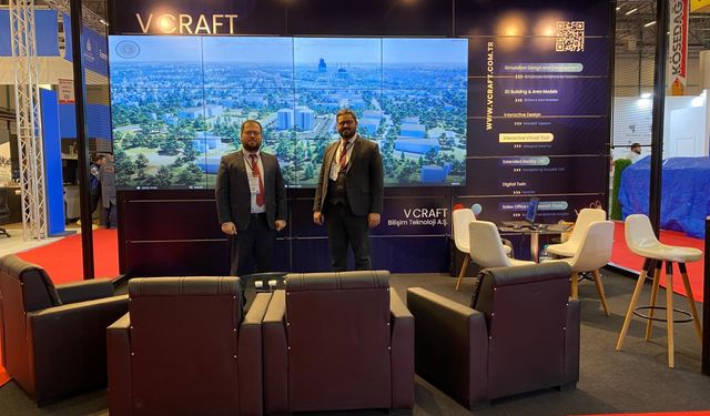 VCraft, Turkeybuild İstanbul 2024'te yenilikçi teknolojilerini tanıttı