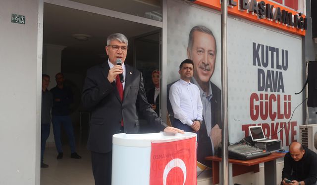 AK Parti Osmaniye Milletvekili Seydi Gülsoy, Teşkilat Bayramlaşmasında