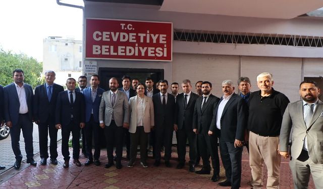 Derya Yanık'tan Cevdetiye Belediyesine Hayırlı Olsun Ziyareti