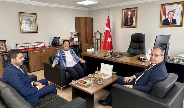 Derya Yanık, Emir Hasan Aslantaş'ı Ziyaret Etti