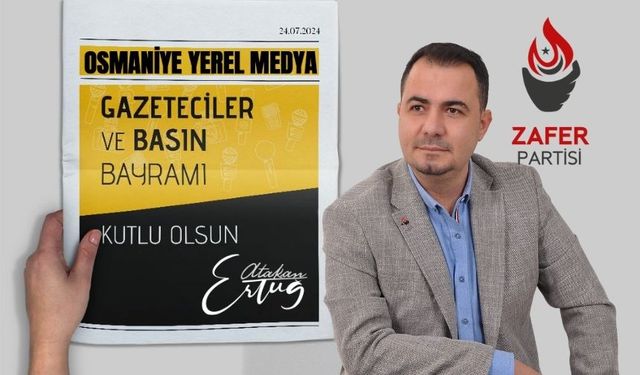 A. Atakan Ertuğ, Gazetecilerin Rolüne Dikkat Çekti