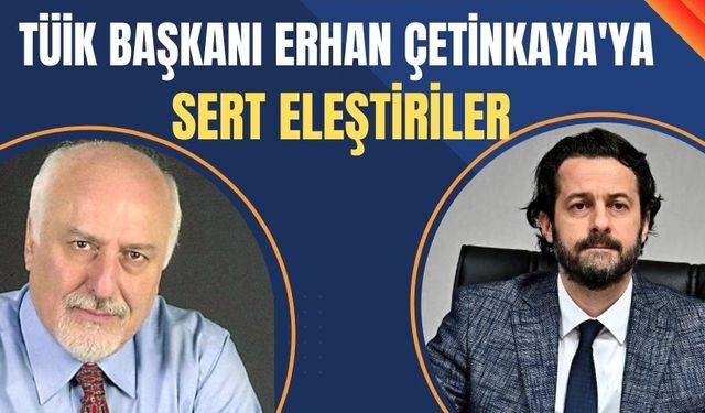 Gazeteci Doğan, TÜİK Başkanı Erhan Çetinkaya'ya Sert Eleştiriler