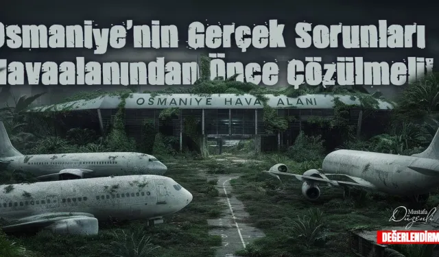 Osmaniye'nin Gerçek Sorunları Havaalanından Önce Çözülmeli!