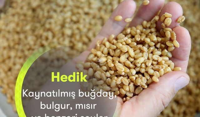 Osmaniye'de Harman Zamanının Vazgeçilmez Lezzeti: Hedik