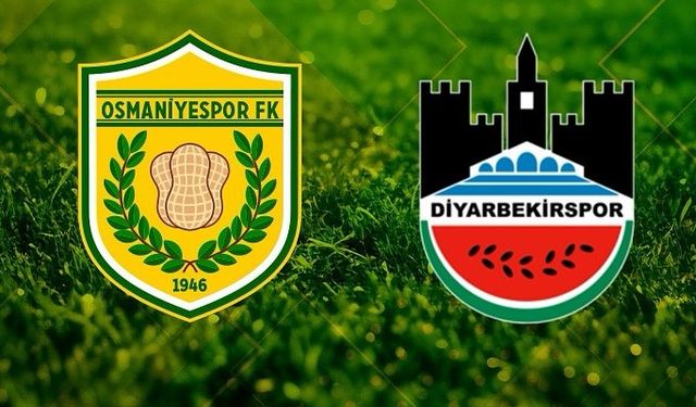 Osmaniyespor FK'nün Ziraat Türkiye Kupası 2. Tur Rakibi Diyarbekirspor A.Ş. Oldu