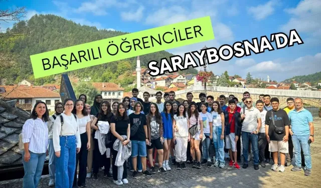 Dereceye Giren Öğrenciler Saraybosna’da Ödüllendirildi