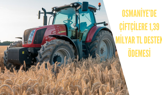 Osmaniyeli Çiftçiye Yüzde 100 Mazot Desteği