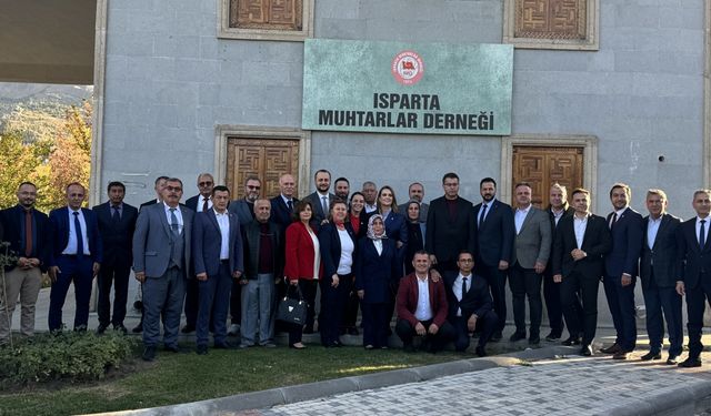 İYİ Parti Genel Başkan Yardımcıları Taş ve Tüfekçi Isparta'da ziyaretlerde bulundu