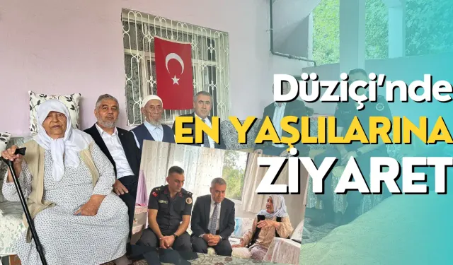 105 Yaşındaki Fatma Eyi ve 96 Yaşındaki Abdullah Gerek’e Ziyaret