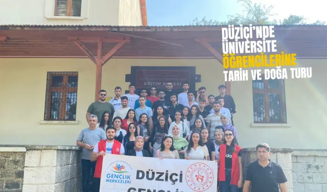 Düziçi'nde Üniversite Öğrencilerine Tarih ve Doğa Turu