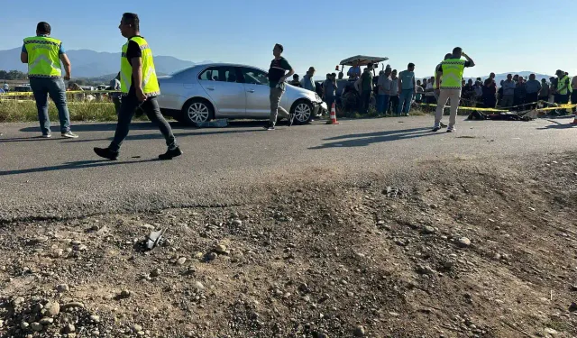 Ellek Yol Ayrımında Kaza: 1 Ölü, 1 Yaralı