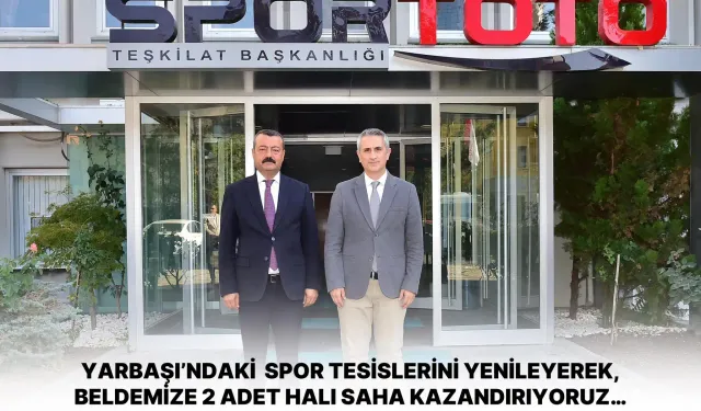 Yarbaşı'nda Spor Tesisleri Yenileniyor, 2 Yeni Halı Saha Geliyor