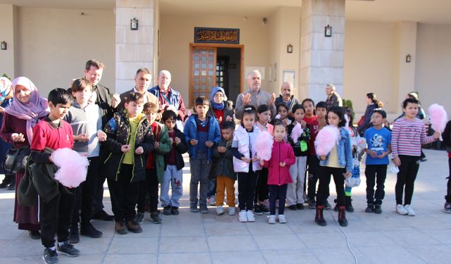 Isparta'da çocuklarla yağmur duası yapıldı