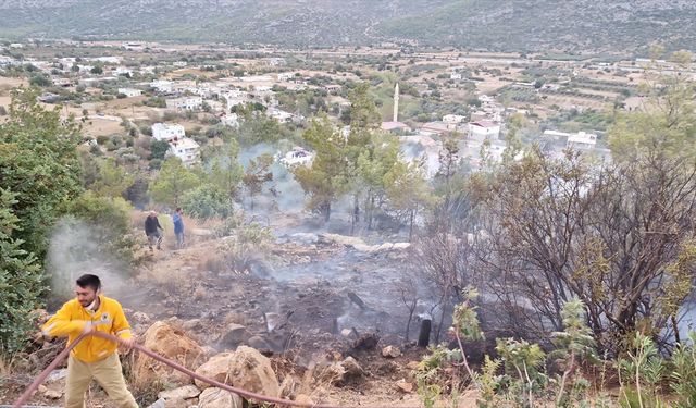 Mersin'de çıkan orman yangını kontrol altına alındı