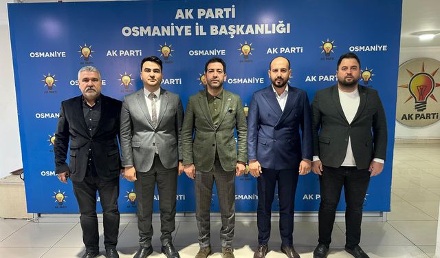 AK Parti Kadirli Gençlik Kolları Başkanlığına Alperen Demirci Atandı