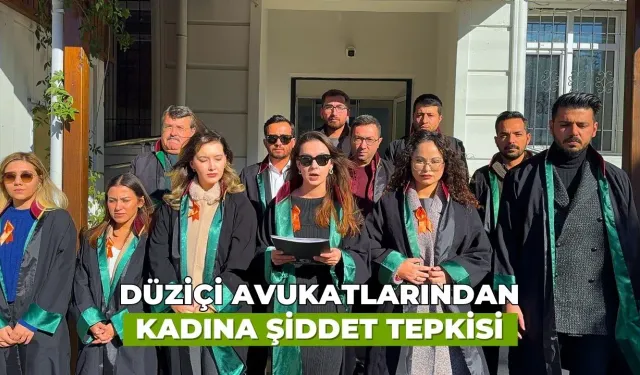 Düziçi Avukatlarından Kadına Şiddet Tepkisi