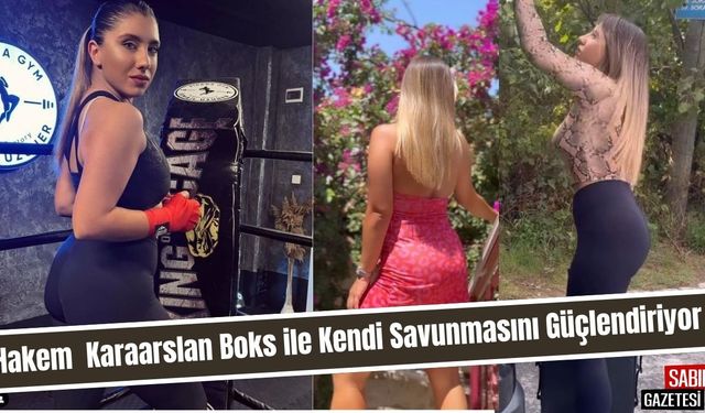 Hakem Elif Karaarslan Boks ile Kendi Savunmasını Güçlendiriyor