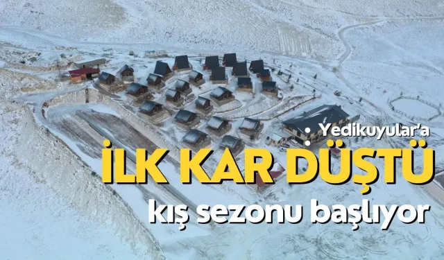 Kayak Tutkunları İçin Müjde: Yedikuyular Beyaza Büründü