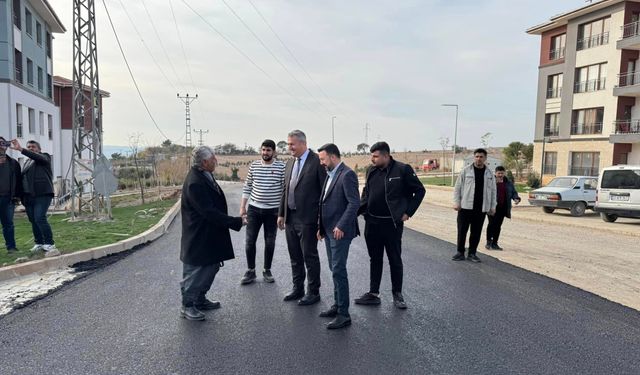 Düziçi Belediye Başkanı Mustafa İba, Toki Konutları Yol Çalışmalarını Başlattı