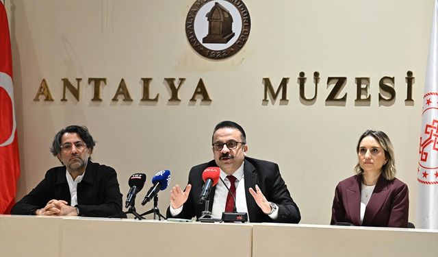 Antalya'ya yapılacak arkeoloji müzesinin projesi tanıtıldı