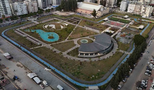 40 bin metrekarelik Millet Bahçesini vatandaşlar kullanmaya başladı