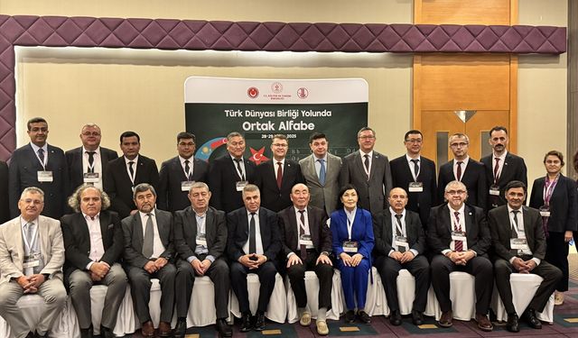 "Türk Dünyası Birliği Yolunda Ortak Alfabe Çalıştayı" Antalya'da başladı