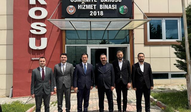 AK Parti'den Osmaniye Barosu’na Ziyaret