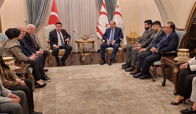 Cumhurbaşkanı Tatar’a Medya Ve İş Dünyasından Destek