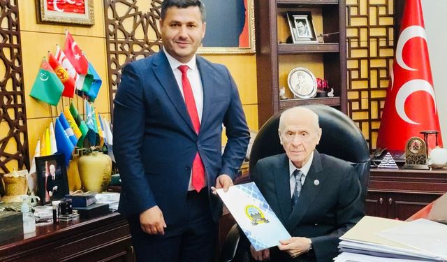 Başkan Yumrutepe’den Devlet Bahçeli’ye Ziyaret