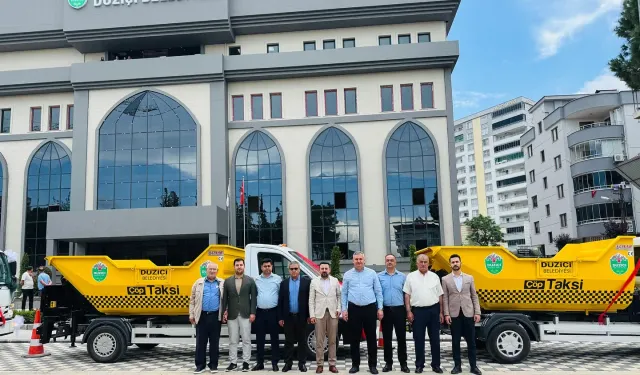 Düziçi Belediyesi’ne 4 Yeni Hizmet Aracı
