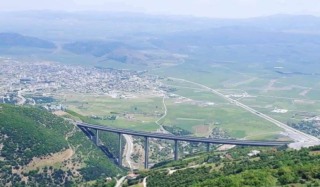 Gaziantep’in Giriş Kapısı  Nurdağı Viyadüğü Büyülüyor