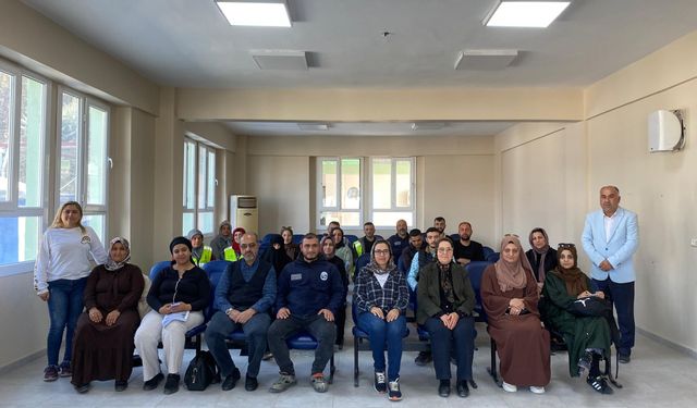 Hatay'da cenaze hizmetleri kursunu tamamlayan 40 kursiyere sertifika verildi