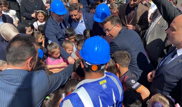 Kahramanmaraş'ta 16 derslikli İlkokul binasının temeli atıldı