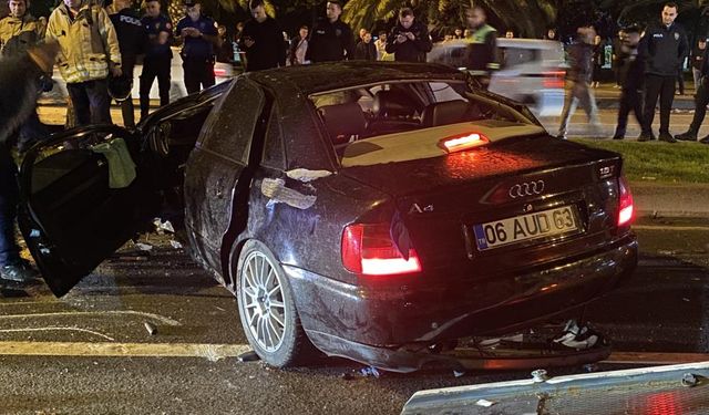 Kartal’da Korkunç Kaza Araç Takla Attı!
