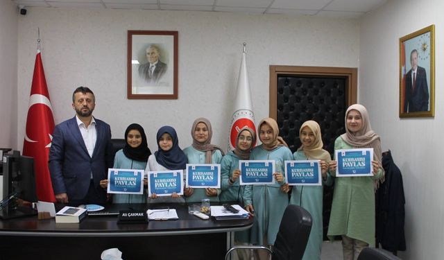 Osmaniye’de Küçük Yüreklerden Büyük Bağış