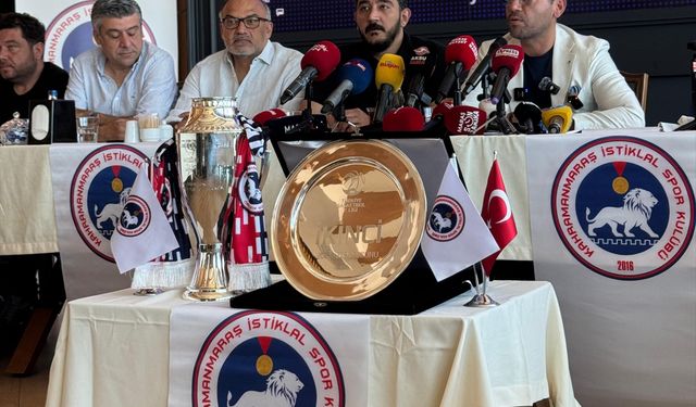 Kahramanmaraş İstiklalspor yetkilileri basın mensuplarıyla buluştu