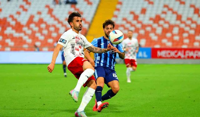 Trendyol Süper Lig: Adana Demirspor: 2 - Gaziantep FK: 2 (Maç sonucu)