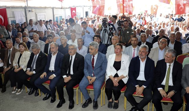 AK Parti Genel Başkan Yardımcısı Yayman, Hatay'da bayramlaşma programında konuştu: