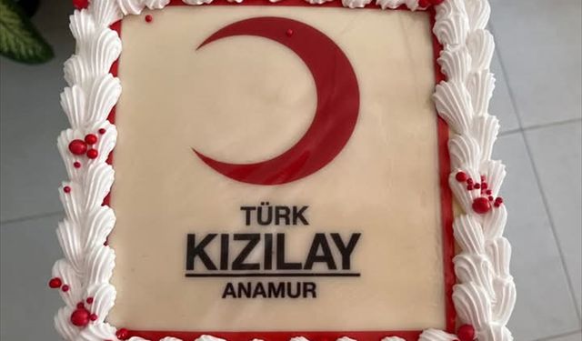 Anamur'da Türk Kızılayın kuruluşunun 157. yılı kutlandı