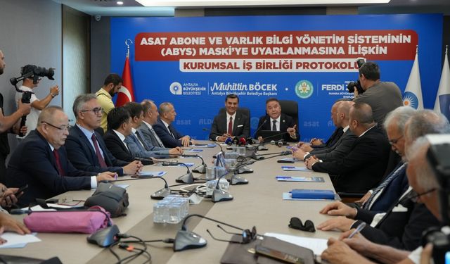 Antalya ile Manisa arasında "altyapı" işbirliği