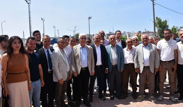 Antalya'da, CHP İl Başkanlığınca bayramlaşma programı düzenlendi
