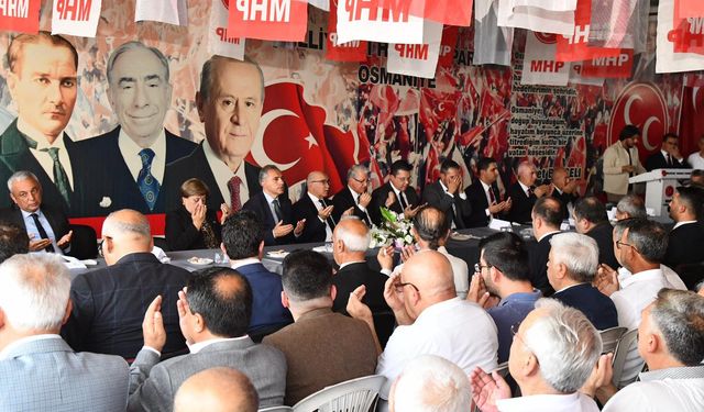 Başkan Çenet MHP Bayramlaşmasında