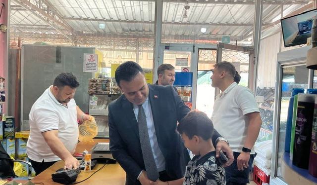 Başkan Çerçi'den Esnafa Bayram Ziyareti