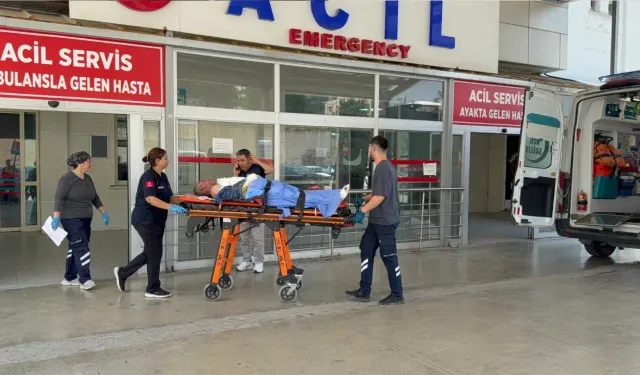 Adana'da elektrik akımına kapılan boyacı yaralandı