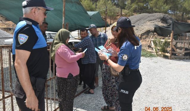 Bozyazı'da kurban pazarında denetim yapıldı