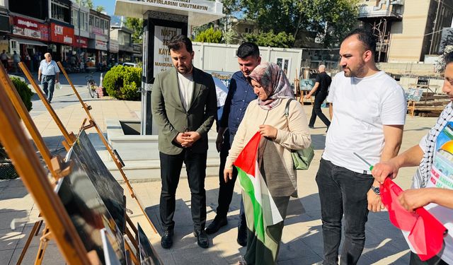 Düziçi Kudüs Çadırı Etkinliği ile Filistin’e Destek Verdi