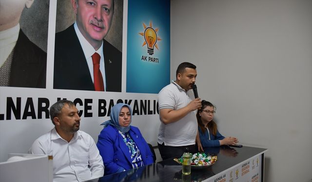Gülnar'da AK Parti İlçe Başkanlığınca bayramlaşma programı düzenlendi